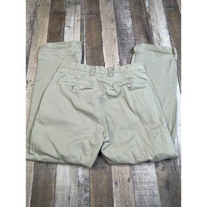 Duluth Trading Men 36 x 30 Flex Ballroom Khakis Pants Beige Chino Work Casual